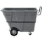 Global Industrial Heavy Duty Plastic Tilt Truck, 1/2 Cu. Yd. Cap, 1400 Lbs. Cap, Gray 984613HD - alternate 3